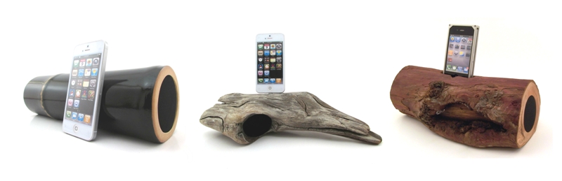 Wooden iPhone Charger