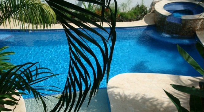 Hang out at your own secluded pool in Casa Sueca, Costa Rica.