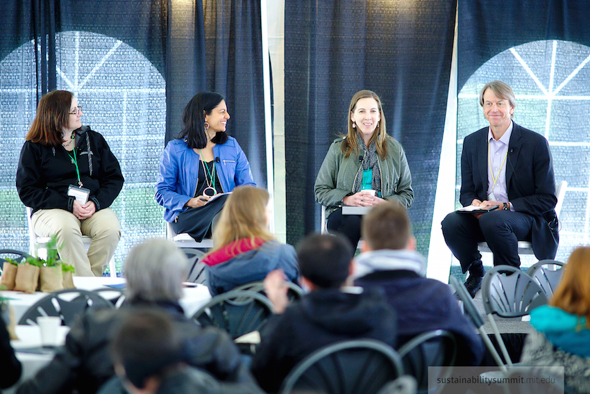 The Role of Retail in the Circular Economy. Featuring panelists from Whole Foods, Stonyfield and the Environmental Defense Fund.