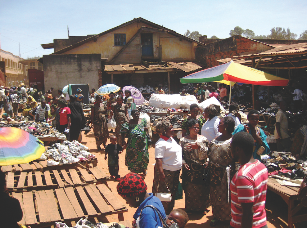 DRC Butembo Shoe Market